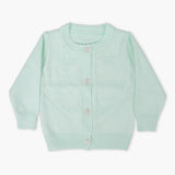 Newborn Girls Sweater - Cyan, Newborn Girls Winterwear, Chase Value, Chase Value
