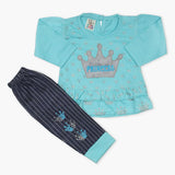 Newborn Girls Suit - Sky Blue, Newborn Girls Winterwear, Chase Value, Chase Value