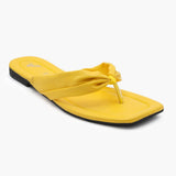 Women's Slipper - Yellow, Women Slippers, Chase Value, Chase Value