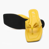 Women's Slipper - Yellow, Women Slippers, Chase Value, Chase Value