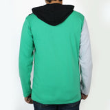 Men's Full Sleeves Hoodie T-Shirt - Green, Men's Jackets & Hoodies, Chase Value, Chase Value
