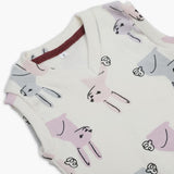 Newborn Girls Sleeveless Sweater - White, Newborn Girls Winterwear, Chase Value, Chase Value