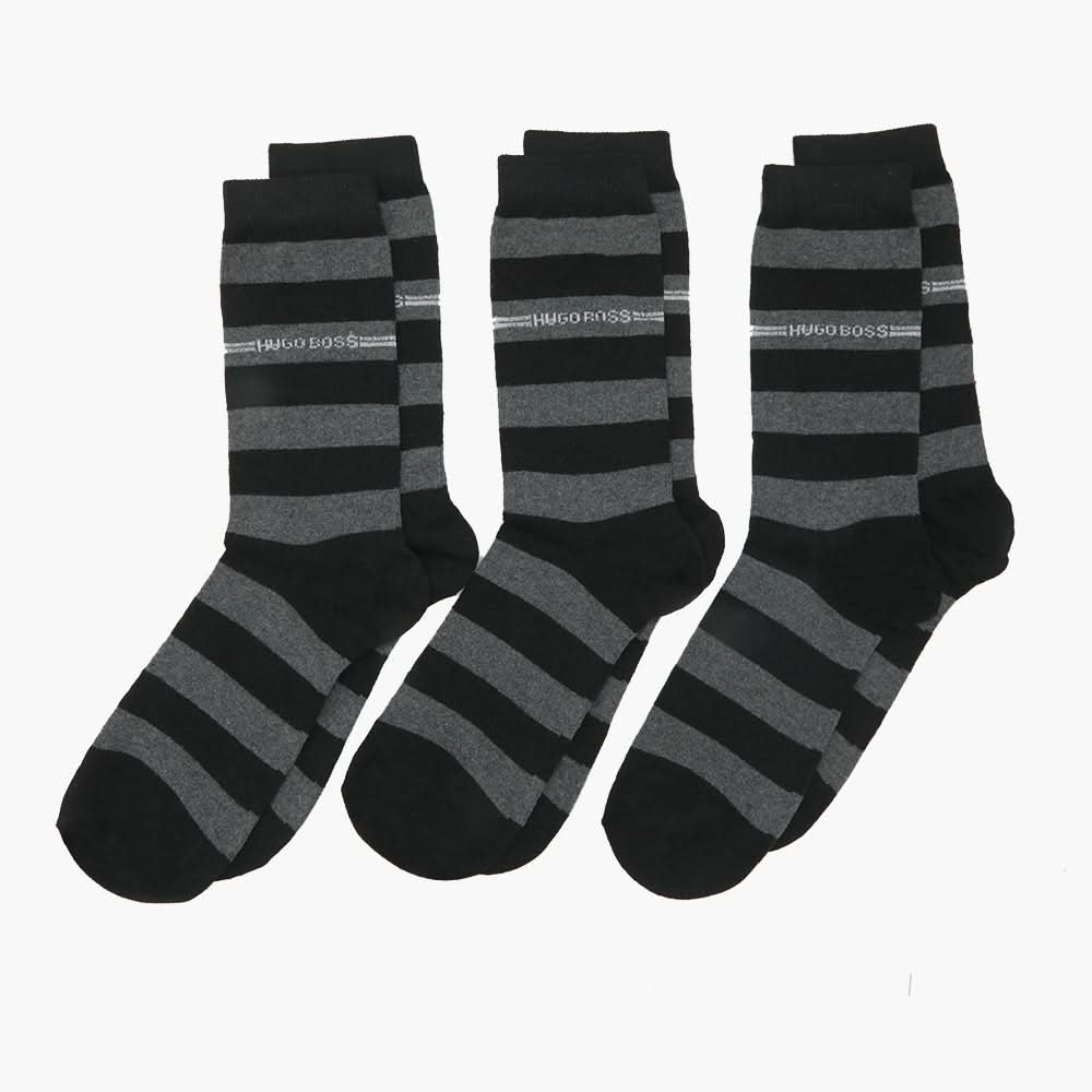 Men's Lycra Sock Pack of 3 - Grey, Men's Socks, Chase Value, Chase Value