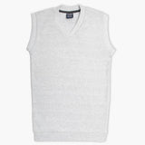 Boys Sleevesless Sweater - Light Grey, Boys Sweaters, Chase Value, Chase Value