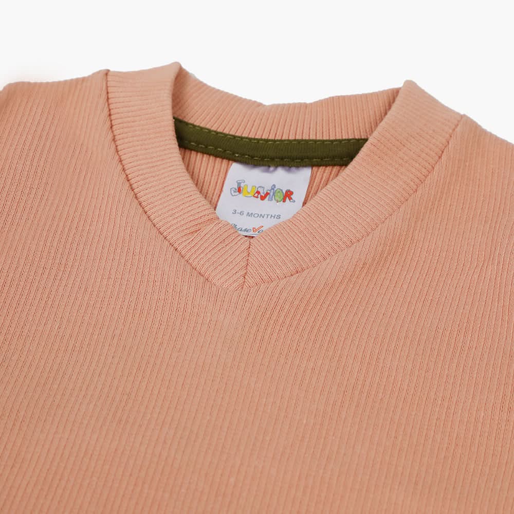 Newborn Boys Sweater - Peach, Newborn Boys Winterwear, Chase Value, Chase Value
