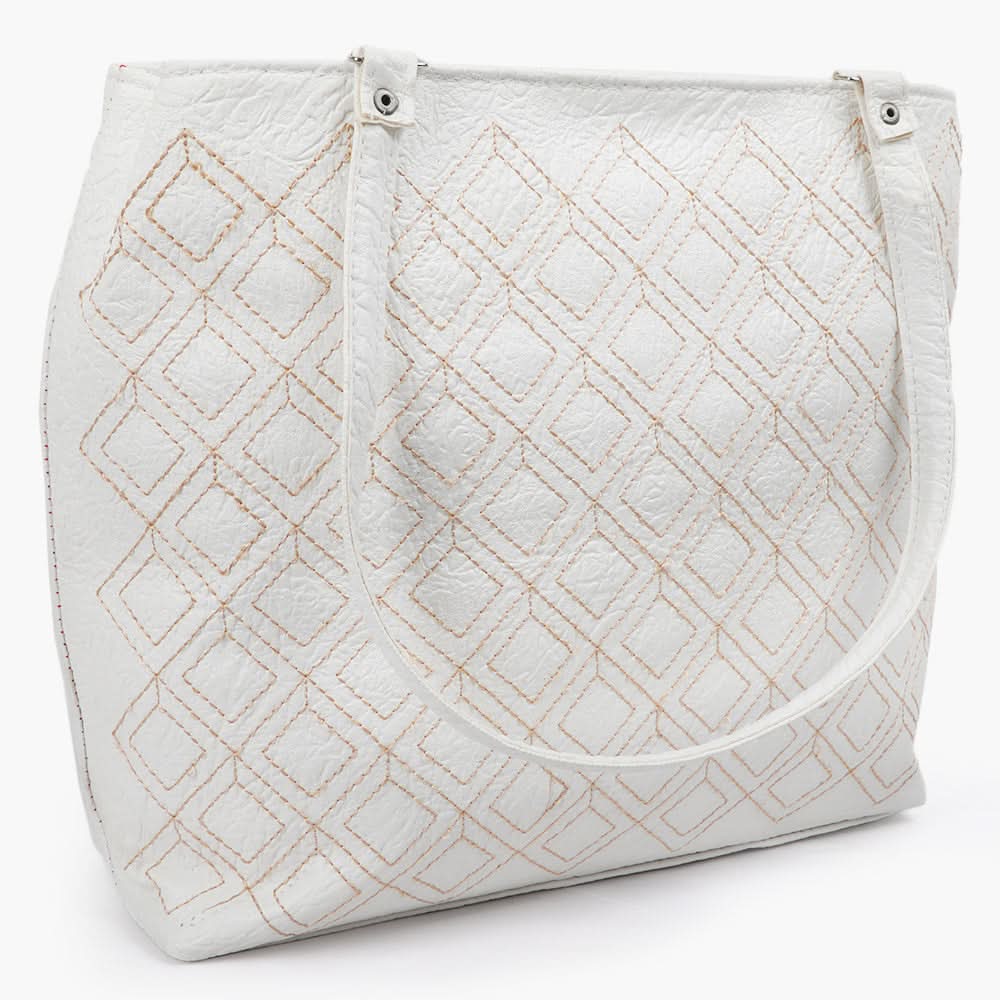 Women's Bag - White, Women Bags, Chase Value, Chase Value