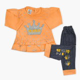 Newborn Girls Suit - Orange, Newborn Girls Winterwear, Chase Value, Chase Value