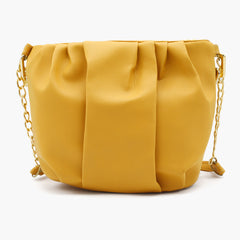 Women's Shoulder Bag - Mustard, Women Bags, Chase Value, Chase Value