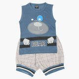 Boys Sando Suit - Steel Blue, Boys Sets & Suits, Chase Value, Chase Value