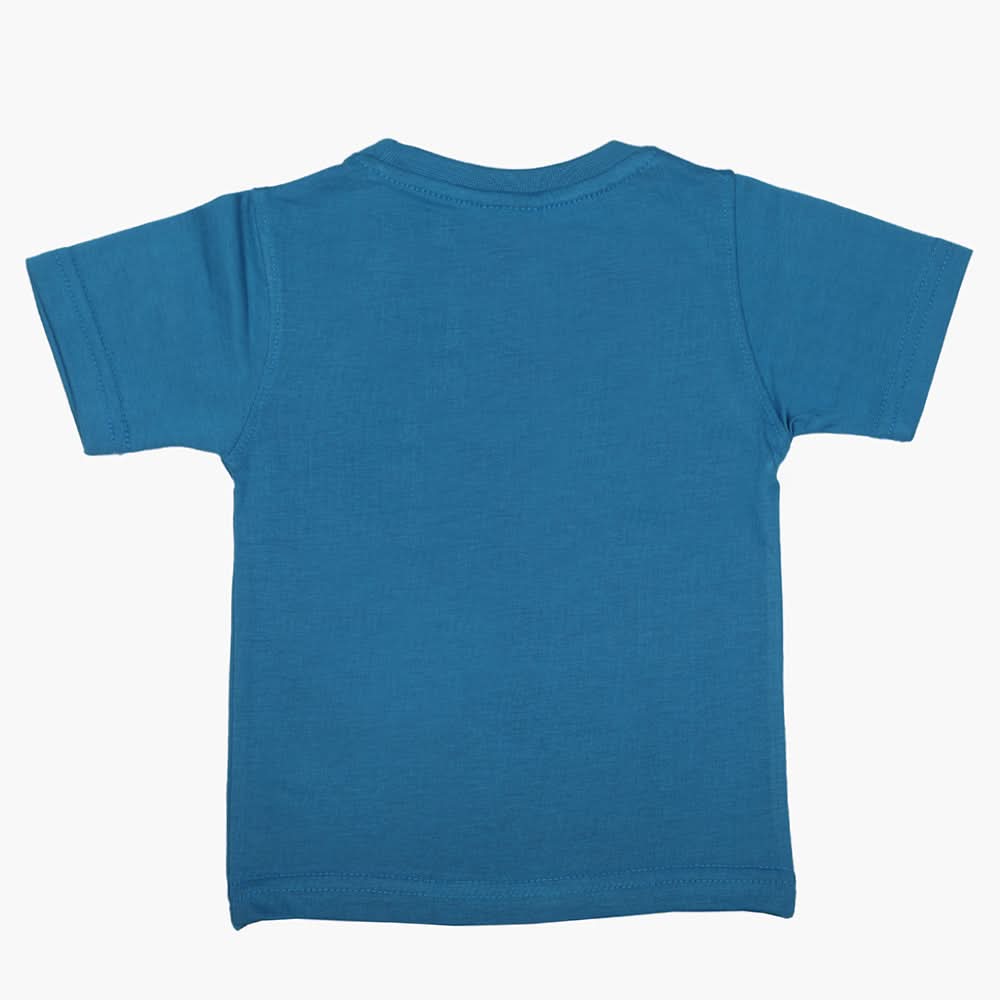 Boys Half Sleeves T-Shirt - Blue, Boys T-Shirts, Chase Value, Chase Value