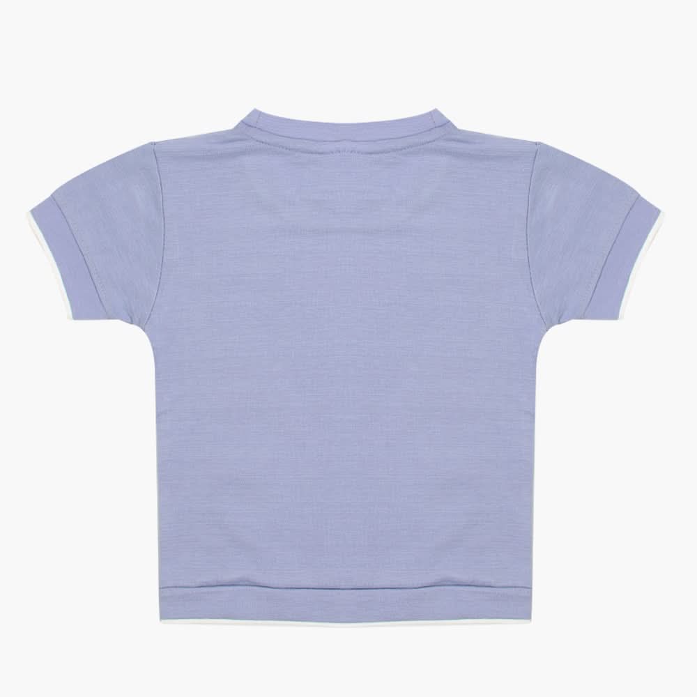 Boys Half Sleeves T-Shirt - Purple, Boys T-Shirts, Chase Value, Chase Value