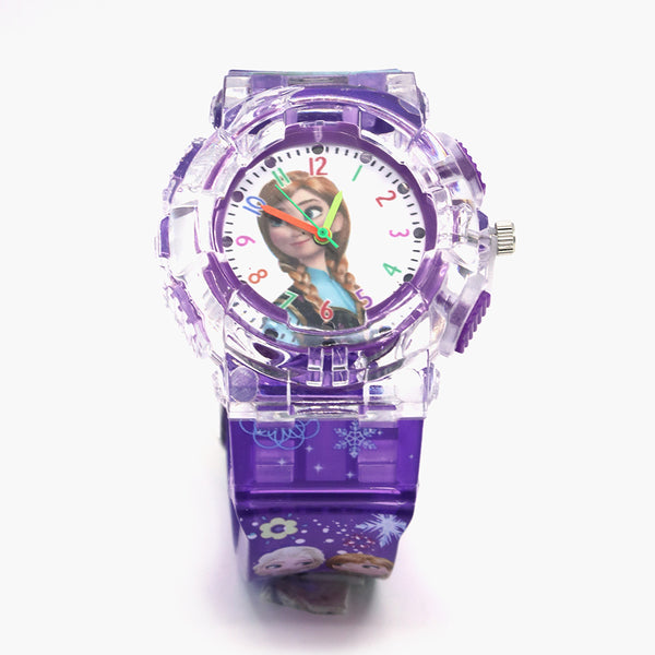 Girls Analog Watch Disco Light - Purple, Girls Watches, Chase Value, Chase Value