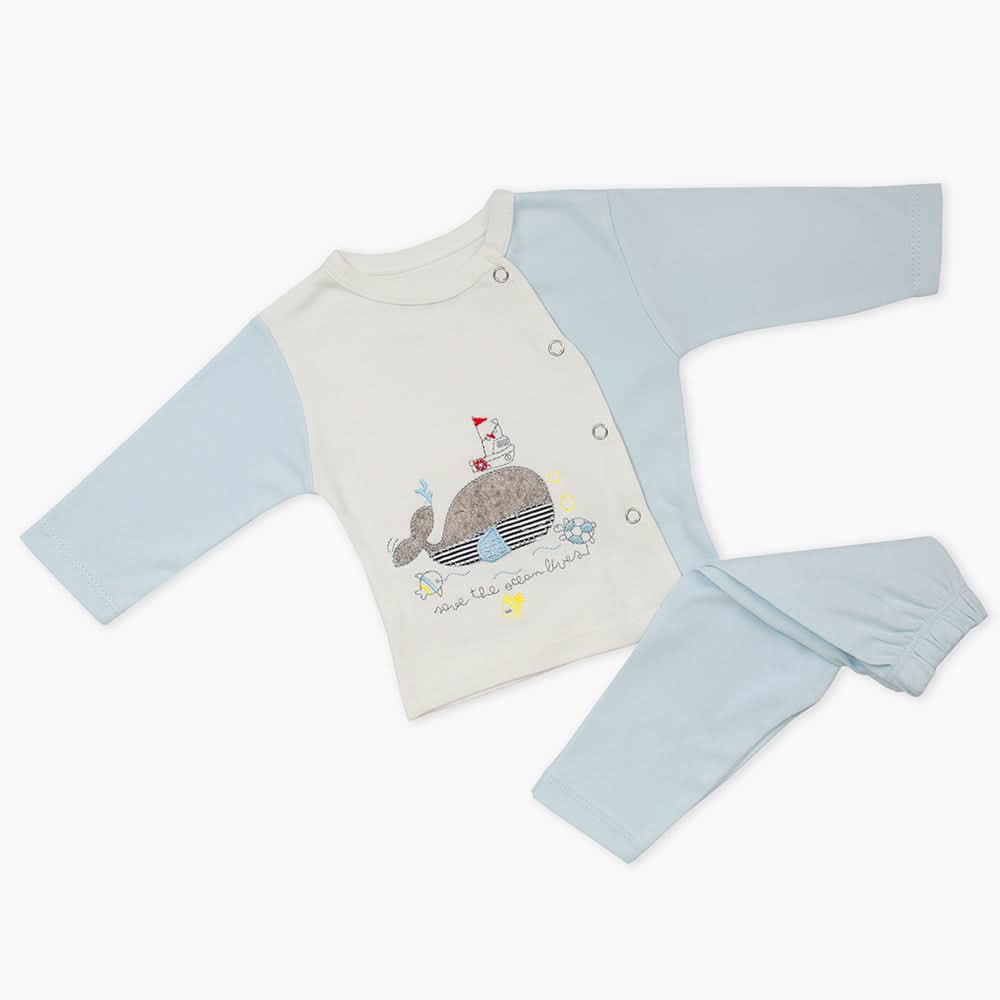 Newborn Boys Suit - Blue, Newborn Boys Sets & Suits, Chase Value, Chase Value