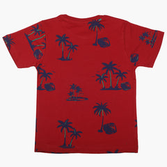 Eminent Boys Half Sleeves T-Shirt - Red, Boys T-Shirts, Eminent, Chase Value