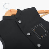 Eminent Boys Fancy Waistcoat - Black, Boys Waistcoats, Eminent, Chase Value