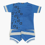 Boys Half Sleeves Suit - Royal Blue, Boys Sets & Suits, Chase Value, Chase Value