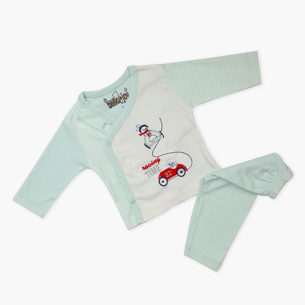 Newborn Boys Suit - Cyan, Newborn Boys Sets & Suits, Chase Value, Chase Value