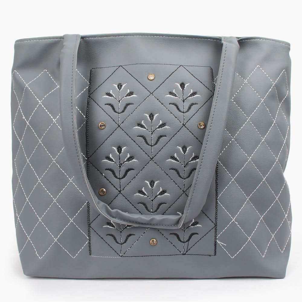 Women's Bag - Grey, Women Bags, Chase Value, Chase Value