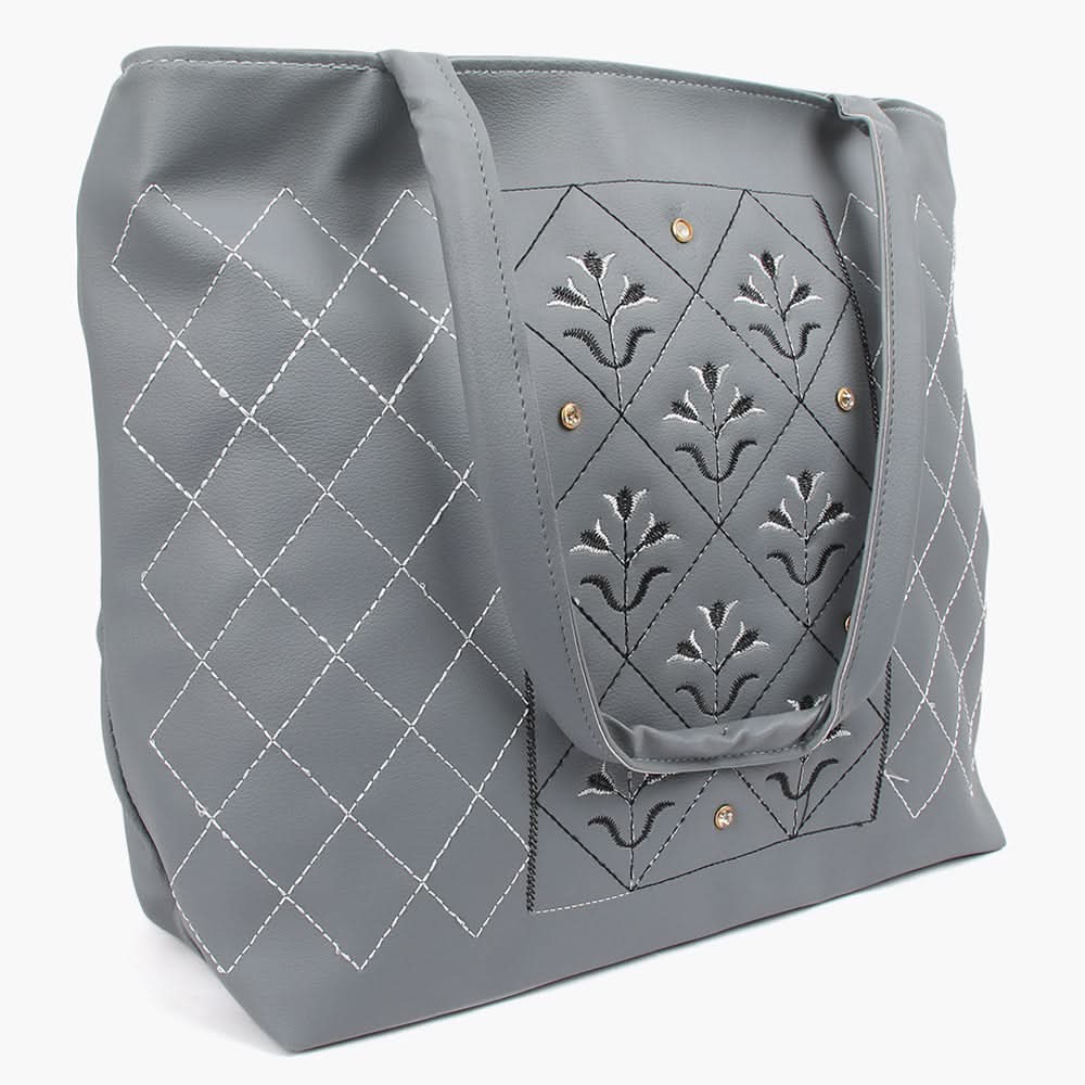 Women's Bag - Grey, Women Bags, Chase Value, Chase Value