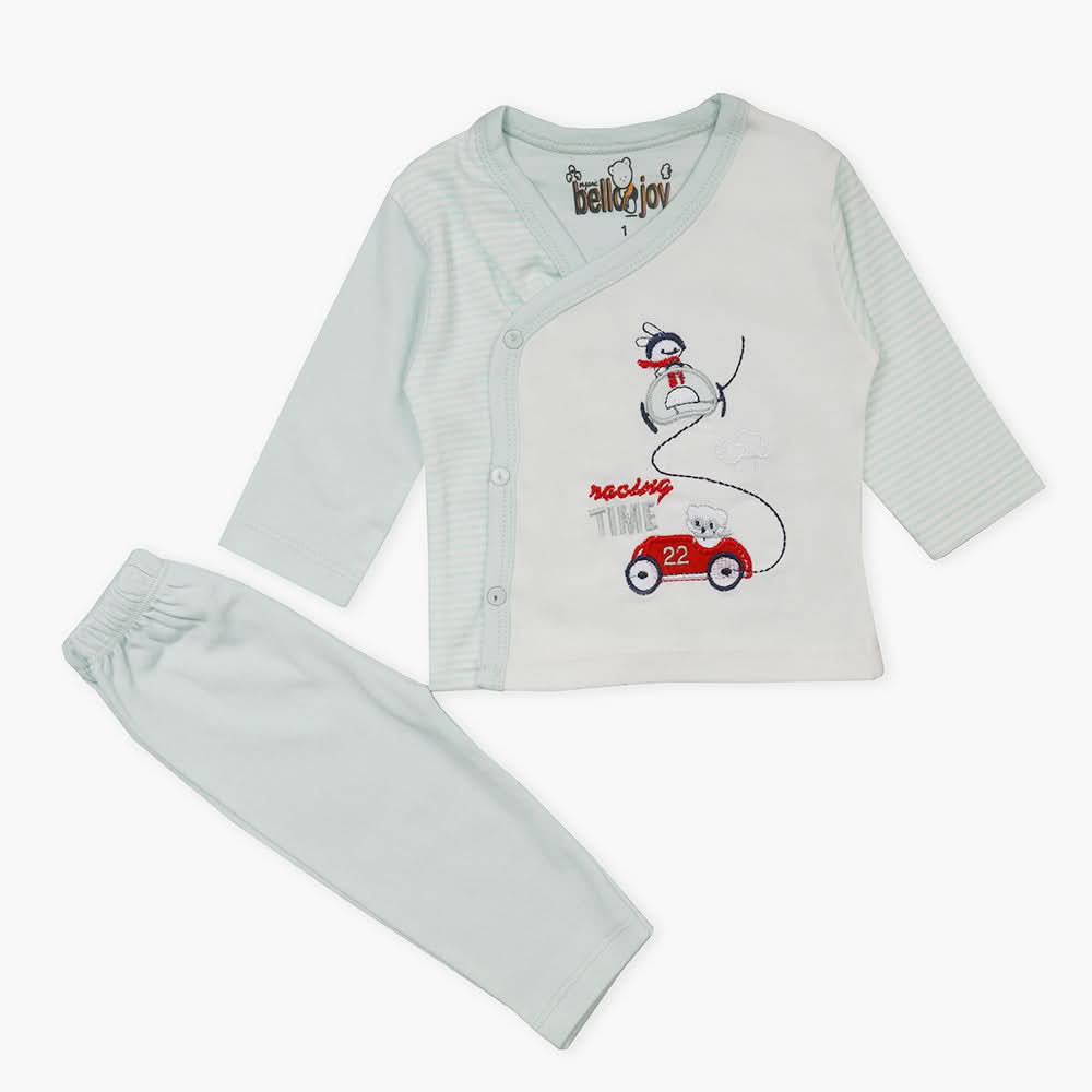 Newborn Boys Suit - Cyan, Newborn Boys Sets & Suits, Chase Value, Chase Value