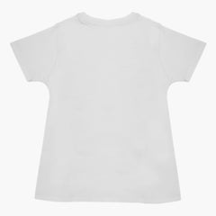 Eminent Girls Half Sleeves T-Shirt - White, Girls T-Shirts, Eminent, Chase Value