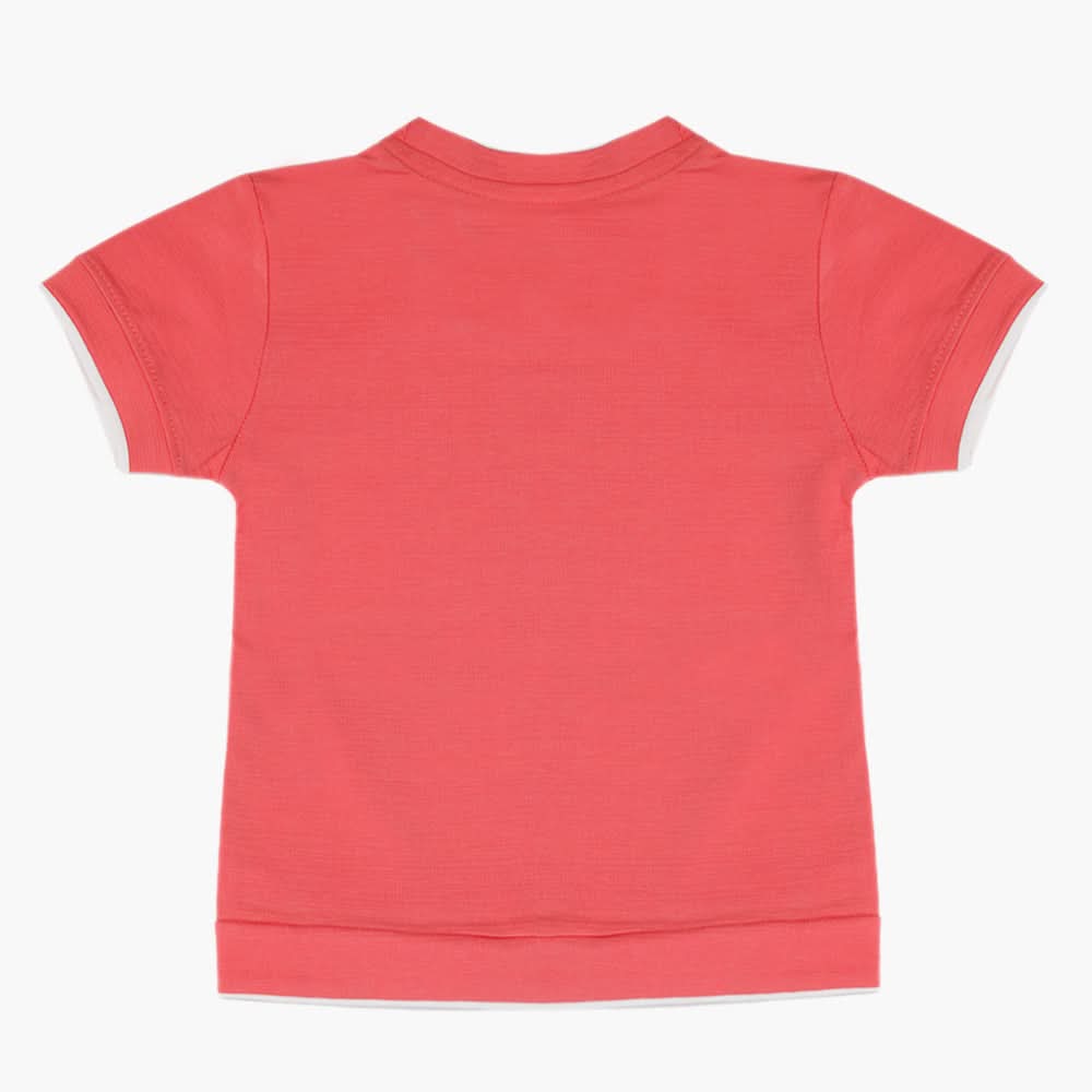 Boys Half Sleeves T-Shirt - Pink, Boys T-Shirts, Chase Value, Chase Value