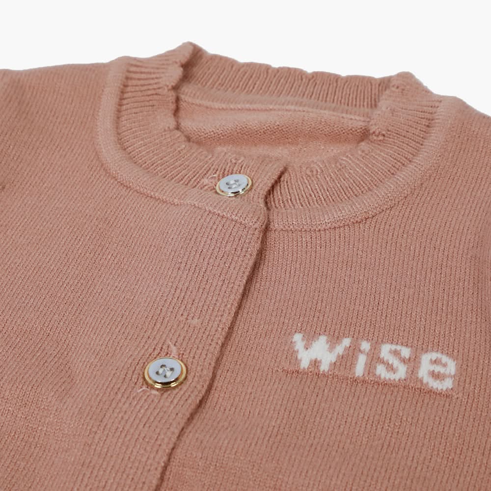 Newborn Girls Sweater - Tea Pink, Newborn Girls Winterwear, Chase Value, Chase Value