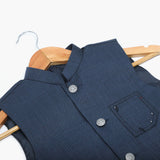 Eminent Boys Fancy Waistcoat - Navy Blue, Boys Waistcoats, Eminent, Chase Value