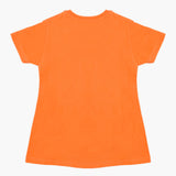 Eminent Girls Half Sleeves T-Shirt - Orange, Girls T-Shirts, Eminent, Chase Value