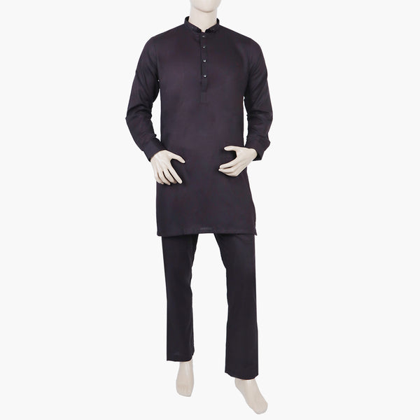 Eminent Men's Trim Fit Kurta Pajama - Deep Maroon, Men's Shalwar Kameez, Eminent, Chase Value