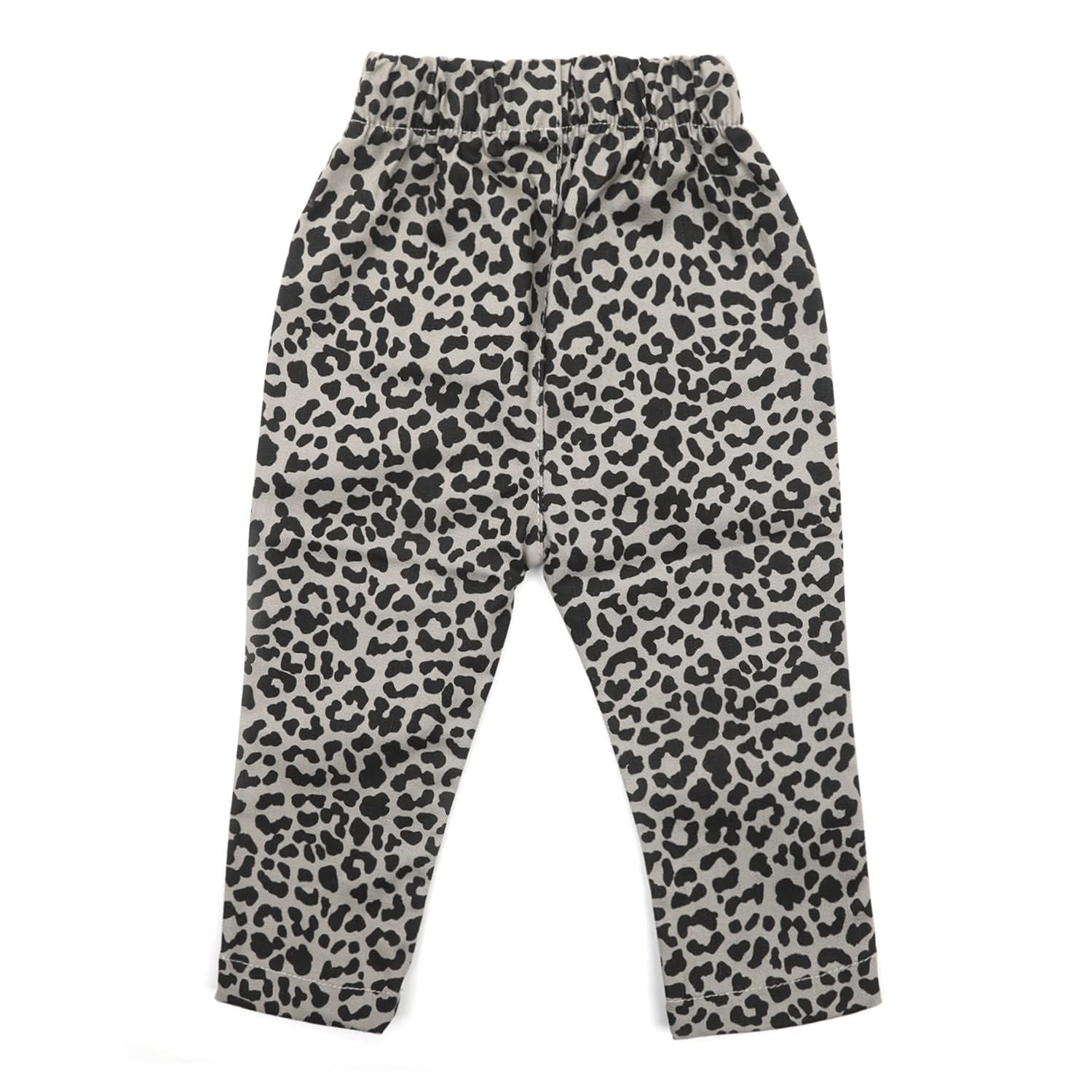 Girls Printed Pant - Grey, Girls Pants & Capri, Chase Value, Chase Value