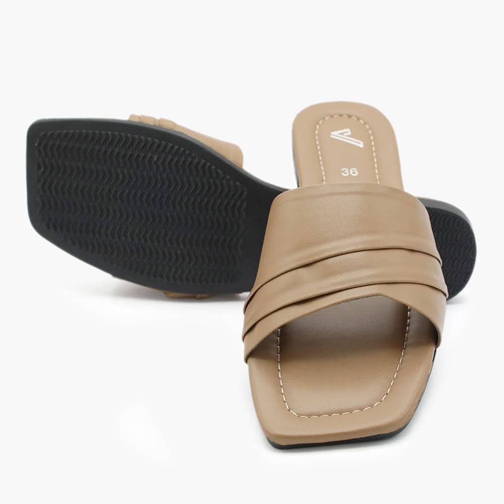 Women's Slipper - Brown, Women Slippers, Chase Value, Chase Value