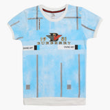 Boys Half Sleeves T-Shirt - Light Blue, Boys T-Shirts, Chase Value, Chase Value