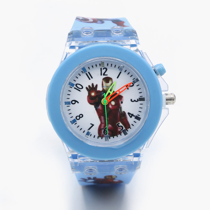 Boys Analog Light Watch - Sky Blue, Boys Watches, Chase Value, Chase Value