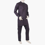 Eminent Men's Trim Fit Kurta Pajama - Deep Maroon, Men's Shalwar Kameez, Eminent, Chase Value