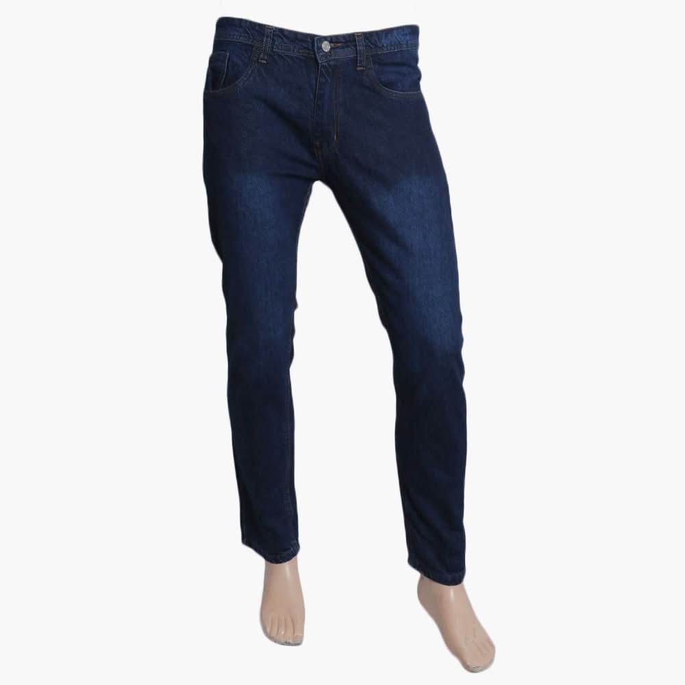 Men's Denim Pant - Dark Blue, Men's Casual Pants & Jeans, Chase Value, Chase Value