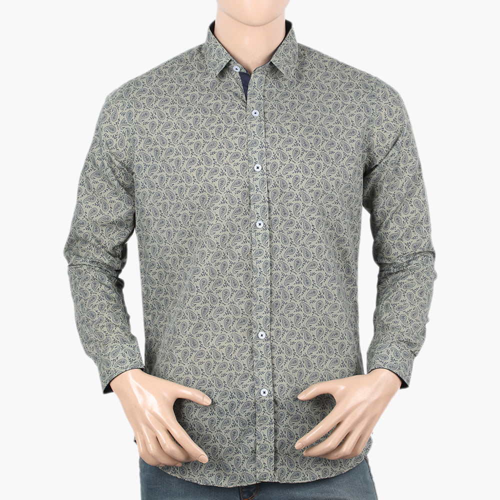 Men's Casual Shirt - Light Green, Mens T-Shirts, Chase Value, Chase Value