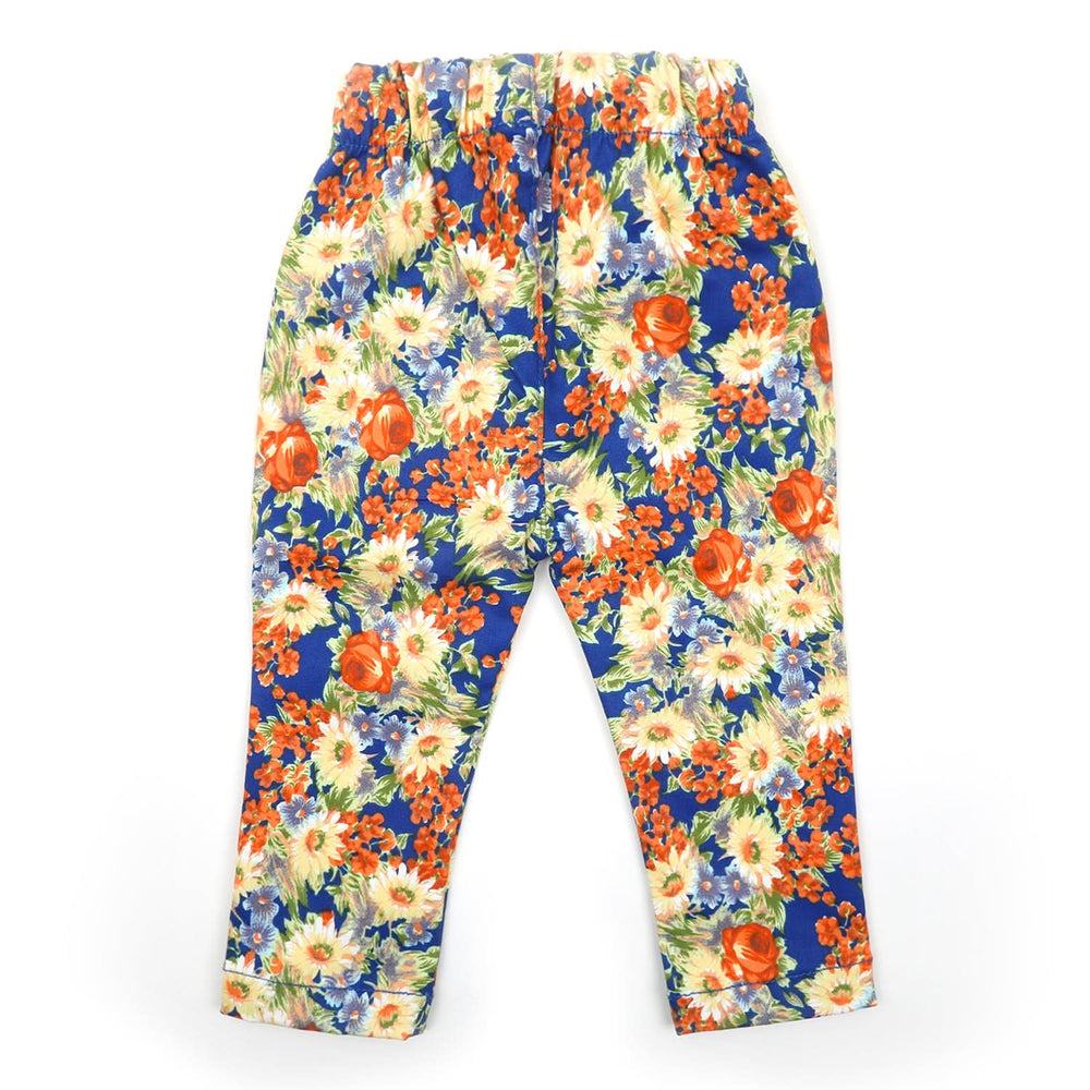 Girls Printed Pant - Blue, Girls Pants & Capri, Chase Value, Chase Value