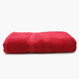Bath Sheet Honey Comb - Red, Bath Towels, Chase Value, Chase Value
