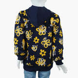 Girls Hoodie T-Shirt - Navy Blue, Girls Hoodies & Sweat Shirts, Chase Value, Chase Value
