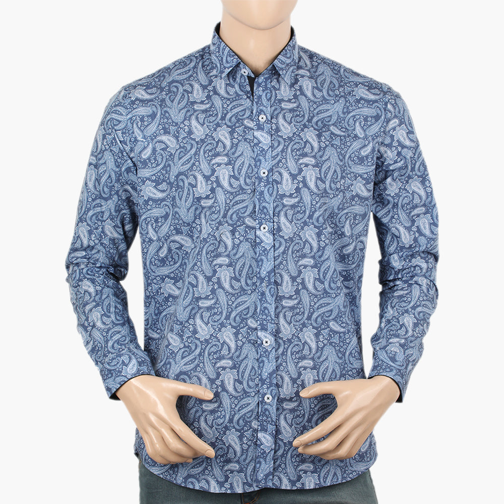 Men's Casual Shirt - Blue, Mens T-Shirts, Chase Value, Chase Value