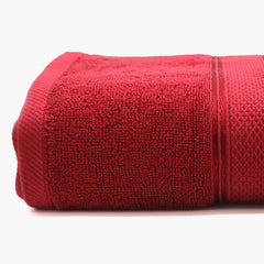 Bath Sheet Honey Comb - Red, Bath Towels, Chase Value, Chase Value