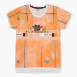 Boys Half Sleeves T-Shirt - Orange, Boys T-Shirts, Chase Value, Chase Value