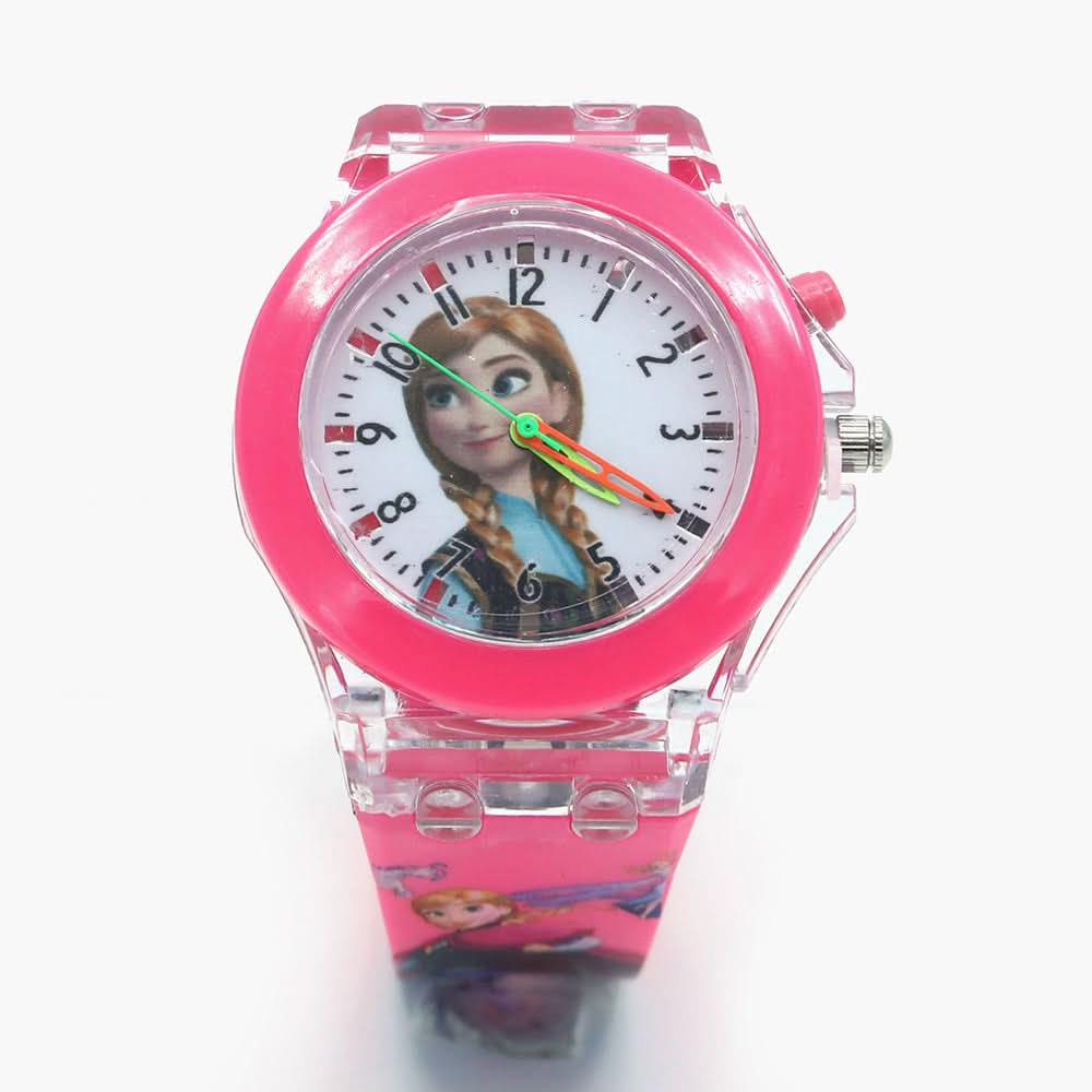 Girls Analog Light Watch - Dark Pink, Girls Watches, Chase Value, Chase Value
