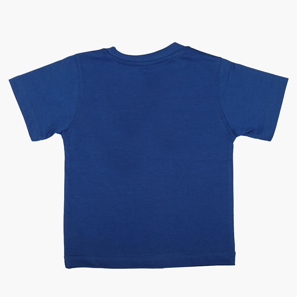 Boys Half Sleeves T-Shirt - Blue, Boys T-Shirts, Chase Value, Chase Value