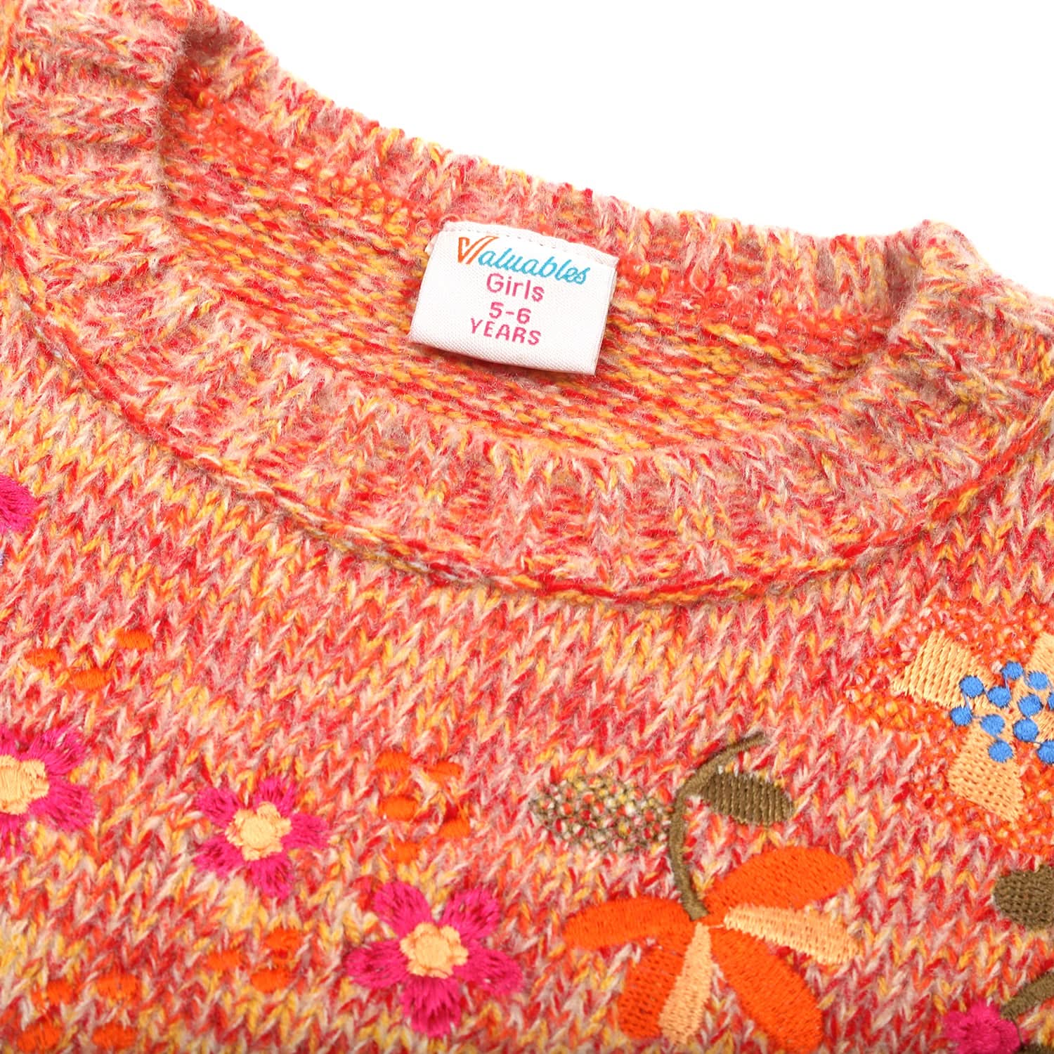Girls Full Sleeves Sweater - Multi Color, Girls Sweaters, Chase Value, Chase Value
