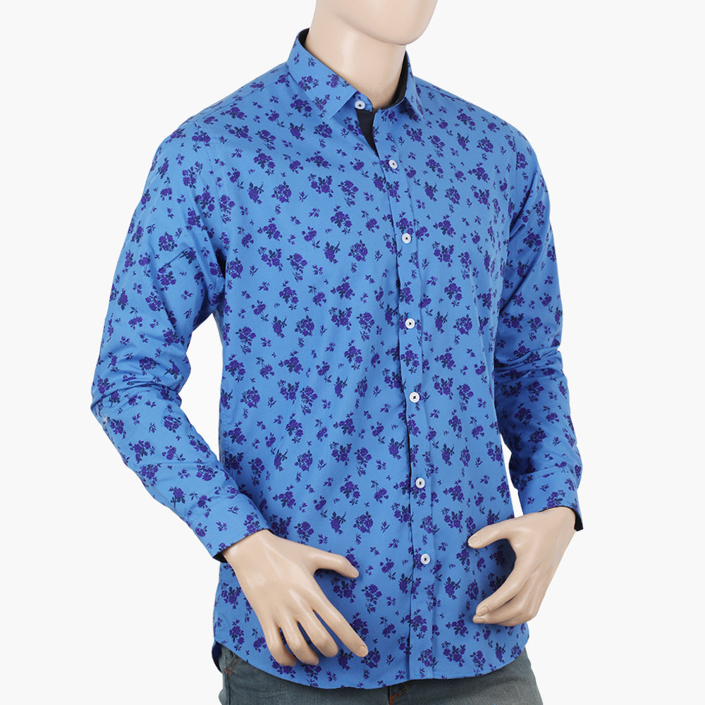 Men's Casual Shirt - Sky Blue, Mens T-Shirts, Chase Value, Chase Value