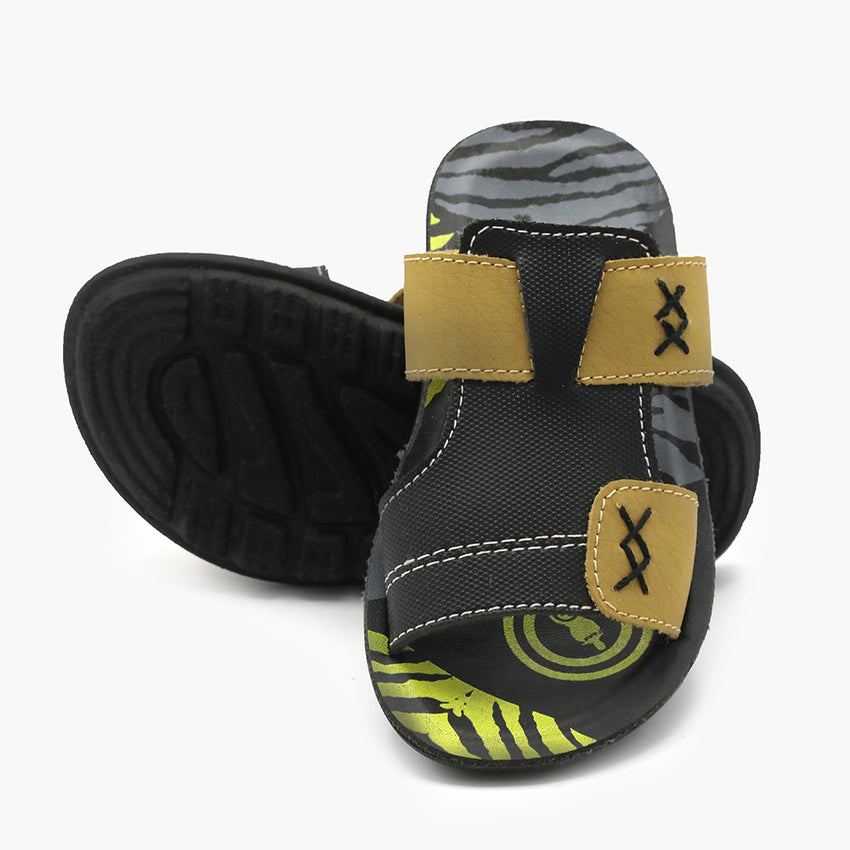 Boys Slipper - Yellow, Boys Slippers, Chase Value, Chase Value