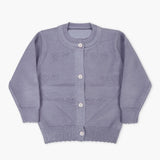 Newborn Girls Sweater - Grey, Newborn Girls Winterwear, Chase Value, Chase Value