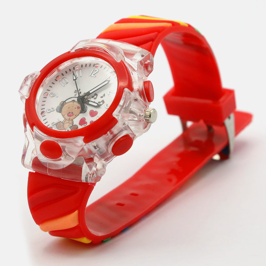 Kids Disco Watch - Red, Boys Watches, Chase Value, Chase Value